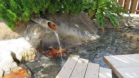 つくもと足湯