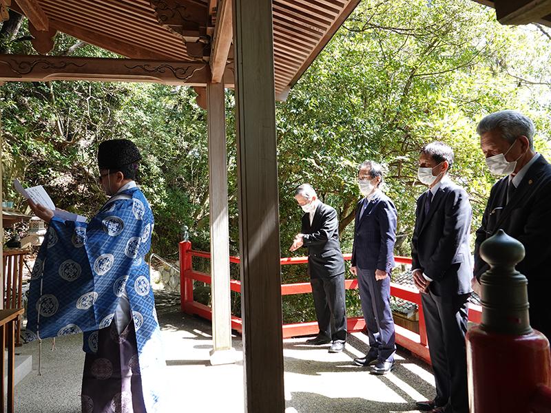 4月1日（金）阪田祭祀遺跡式典を行いました 