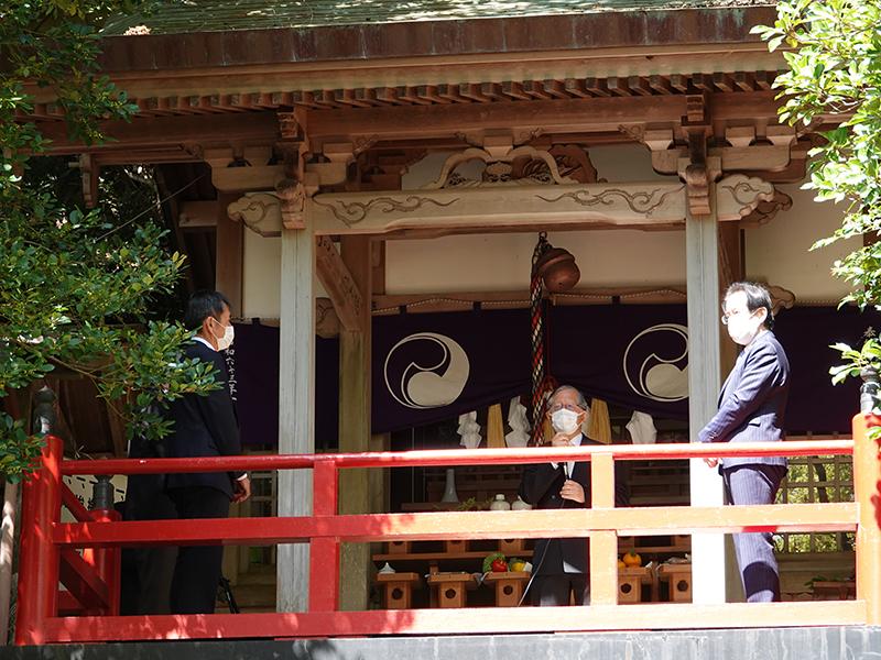 4月1日（金）阪田祭祀遺跡式典を行いました 