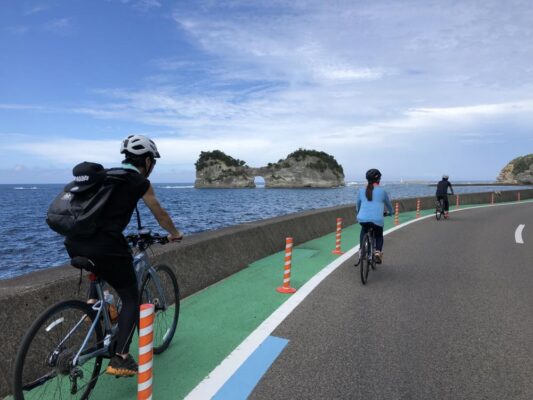 南紀熊野ジオパークガイドと巡る！白浜周遊サイクリング