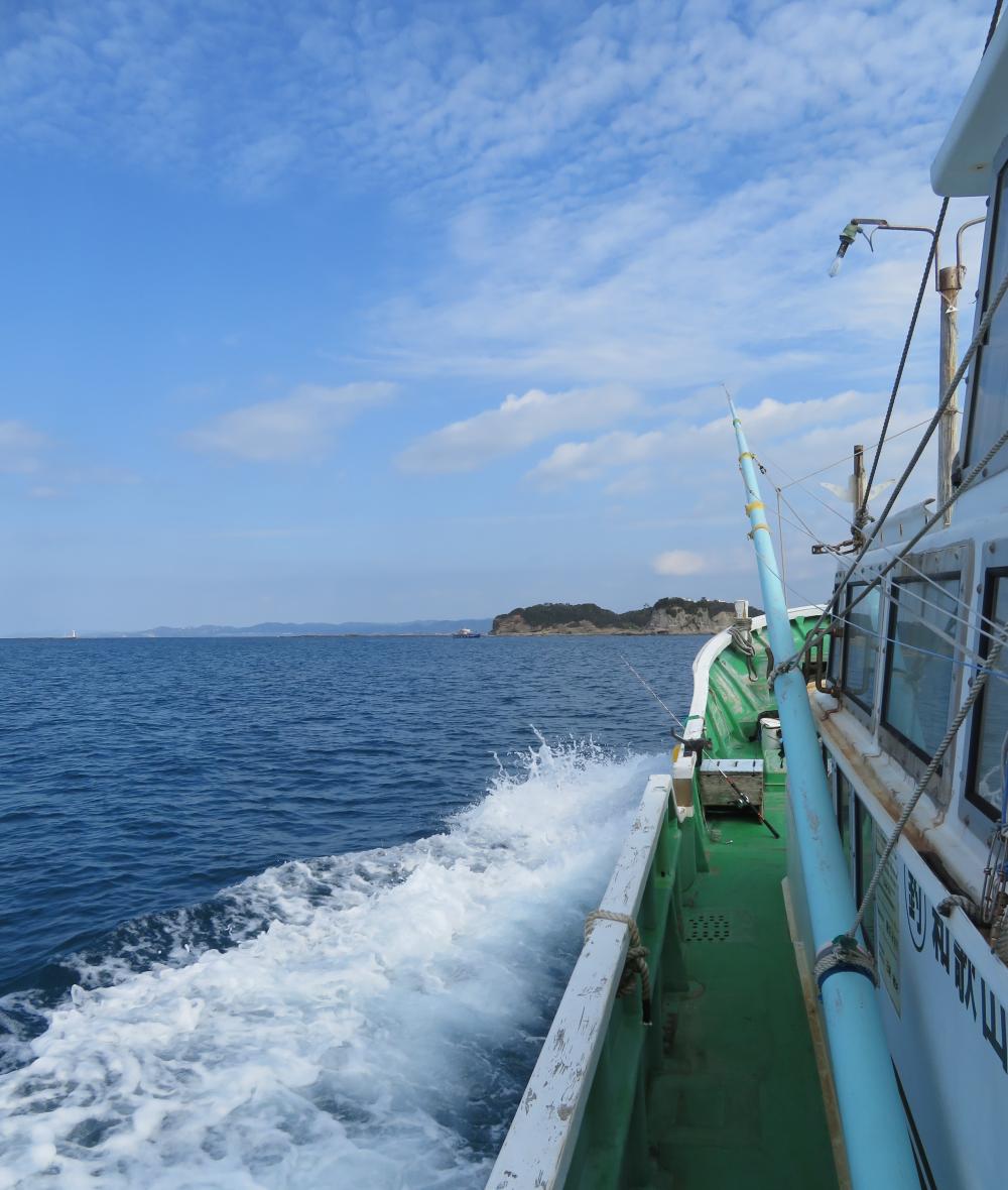 現役漁師と行く！海からの南紀白浜の景勝地を一望できるポイントでの釣り体験