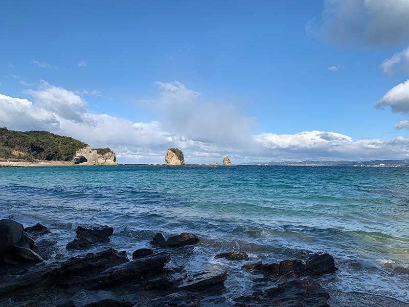 北浜の洞門（通り抜け奇岩）