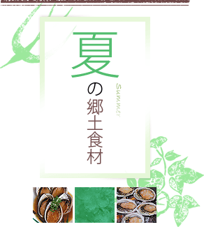 夏の郷土食材