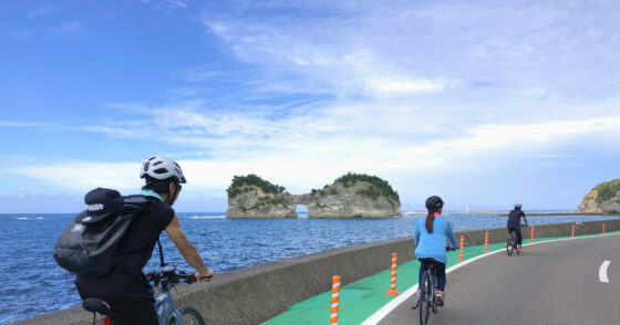 自転車で巡る南紀白浜